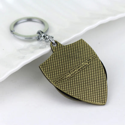 Residents Evils Key Chain Adornment Gifts Car Keychain Toy Umbrella Corporation Sublimation Blank Keyring Edc Necklace Jewelry
