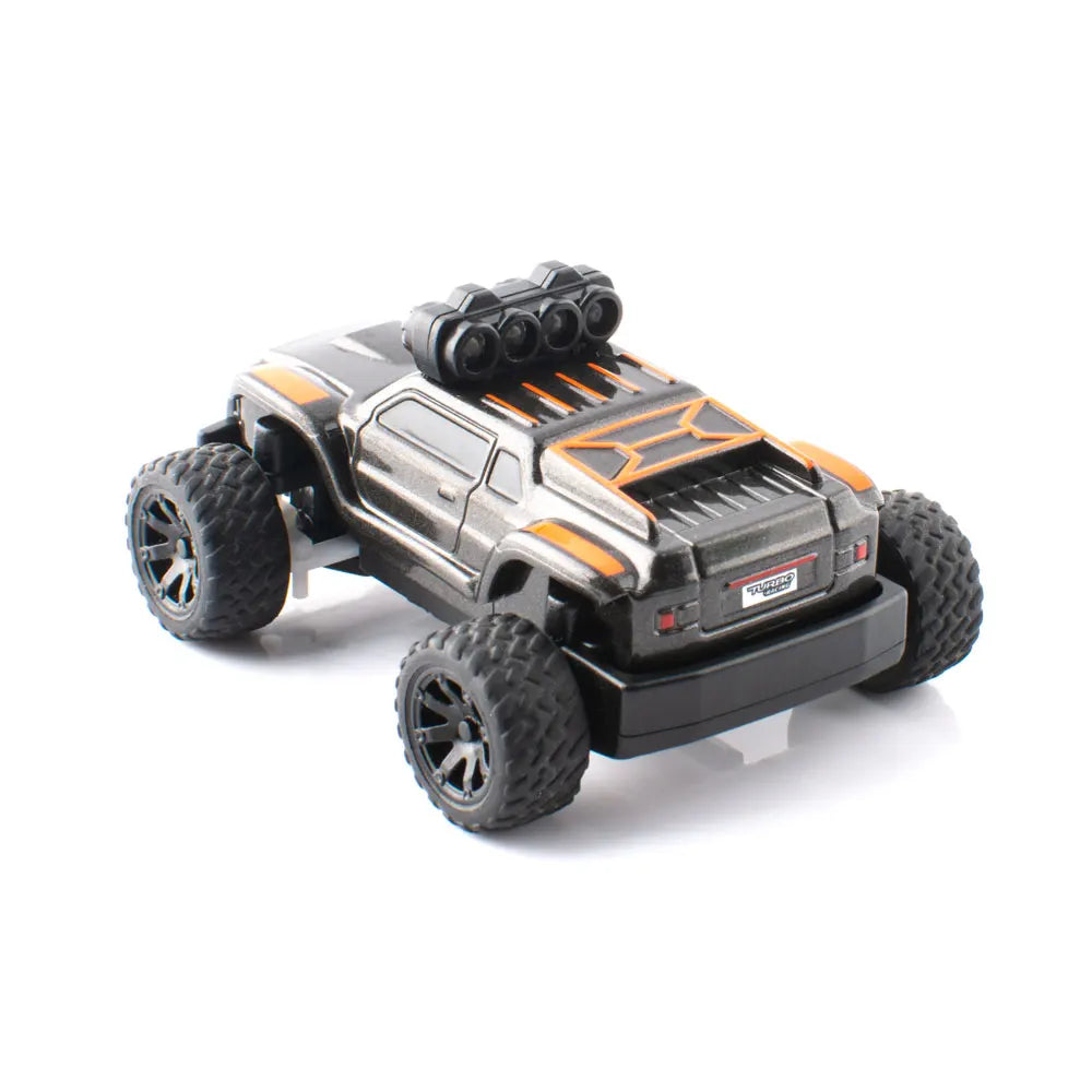 Turbo Racing 1:76 Baby Monster C81 C82 RC MINI Truck Car Monster Truck With Cool Lights Buggy RC Model Car Desktop Toy Gift
