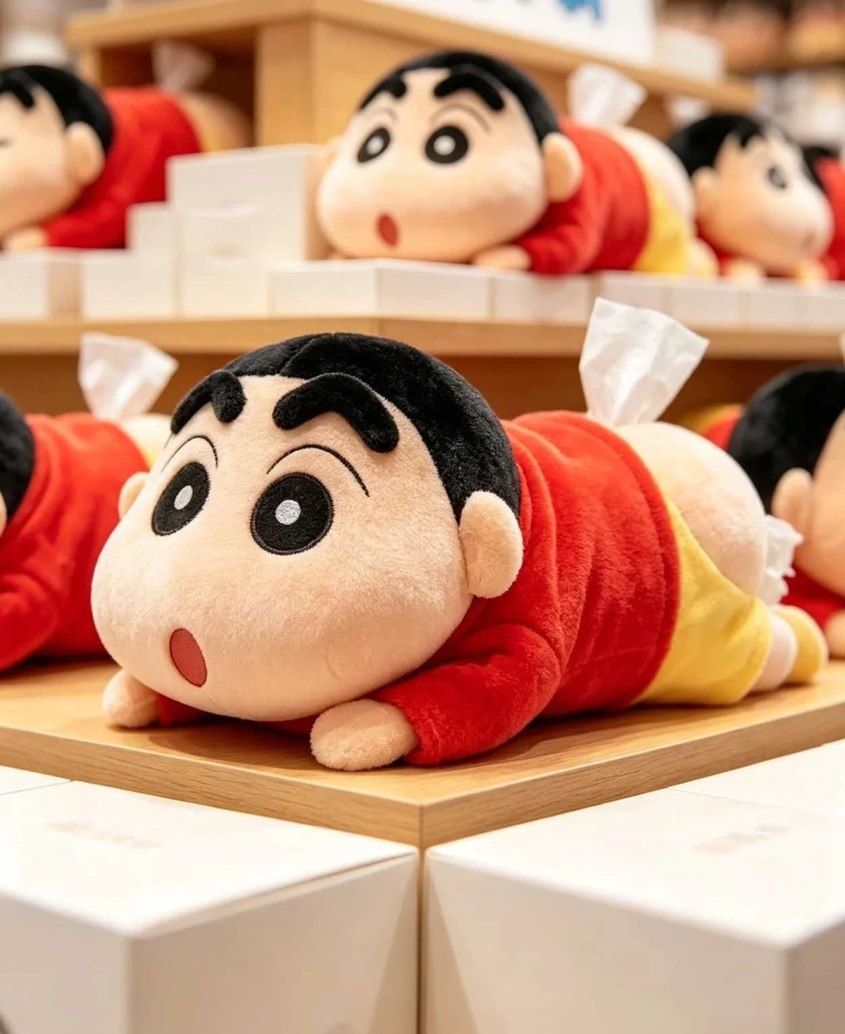 New Stock Xiao Xin Anime Merchandise Hip Tissue Drawer Box Creative High-Value And Fun Ornaments A Novel Surprise Gift