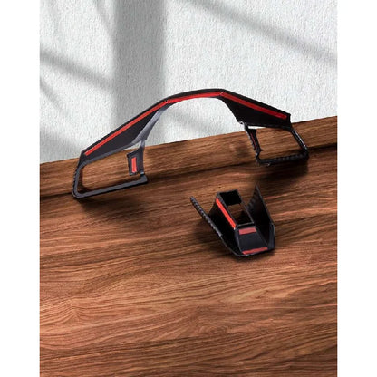 For Porsche Macan Cayenne Panamera 718 Taycan 2011-2025 Style Carbon Fiber Steering Wheel Cover Frame Trim Car Accessories