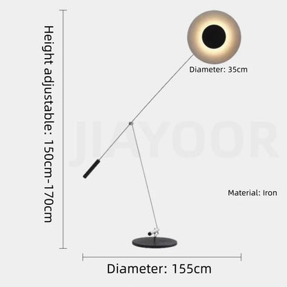 Wabi-sabi Floor Lamp Medieval Nordic Minimalist Living Room Sofa Side Stand Lighting Luxury Bedroom Bedside Light LED Home Decor
