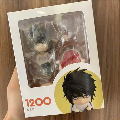 1160/1200 Death Note L Yagami Light Movable PVC Nendoroid Anime Action Figures Collectible Model Desktop Ornament Fans Gifts