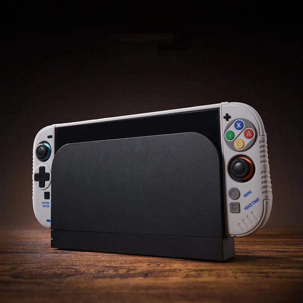 Retro Switch 2 Case SFC Hard Protection Case for Nintend Switch 2 Console Silicone Grip Protective Cover for Joy Con 2 Controlle