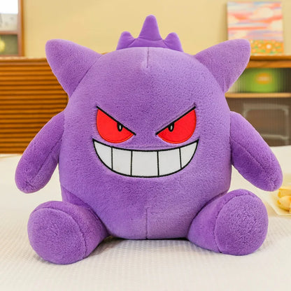 Gengar Plush Toy Pokemon Stuffed Doll Rabbit Fur Soft Plush Figure Holiday Gift Home Decoration Bulk Wholesale For Collection