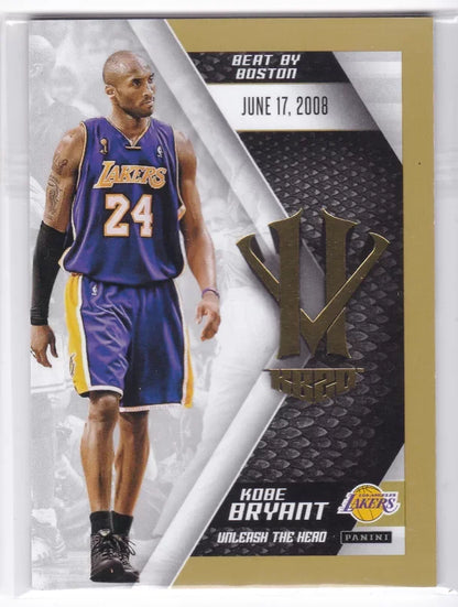 Panini 2015-16 Kobe Bryant HeroVillain NBA Basketball Trading Cards Complete Set with Rare Parallels for Hardcore Collectors