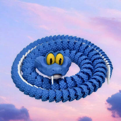 Popular New Product 3D Printing Gary Snake Activity Handicraft Ornament Gift Internet Celebrity Creative Figurine Periphery