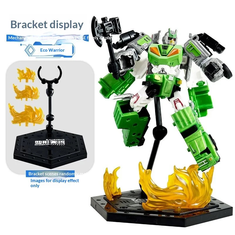 Jinjiang Transforming Robot Series 2: Optimus Prime, War God, Car, Plane, Tank, Robot for Boys
