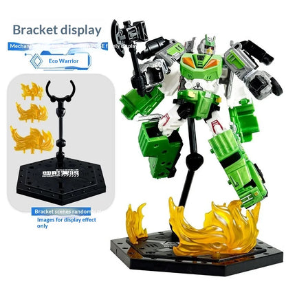 Jinjiang Transforming Robot Series 2: Optimus Prime, War God, Car, Plane, Tank, Robot for Boys