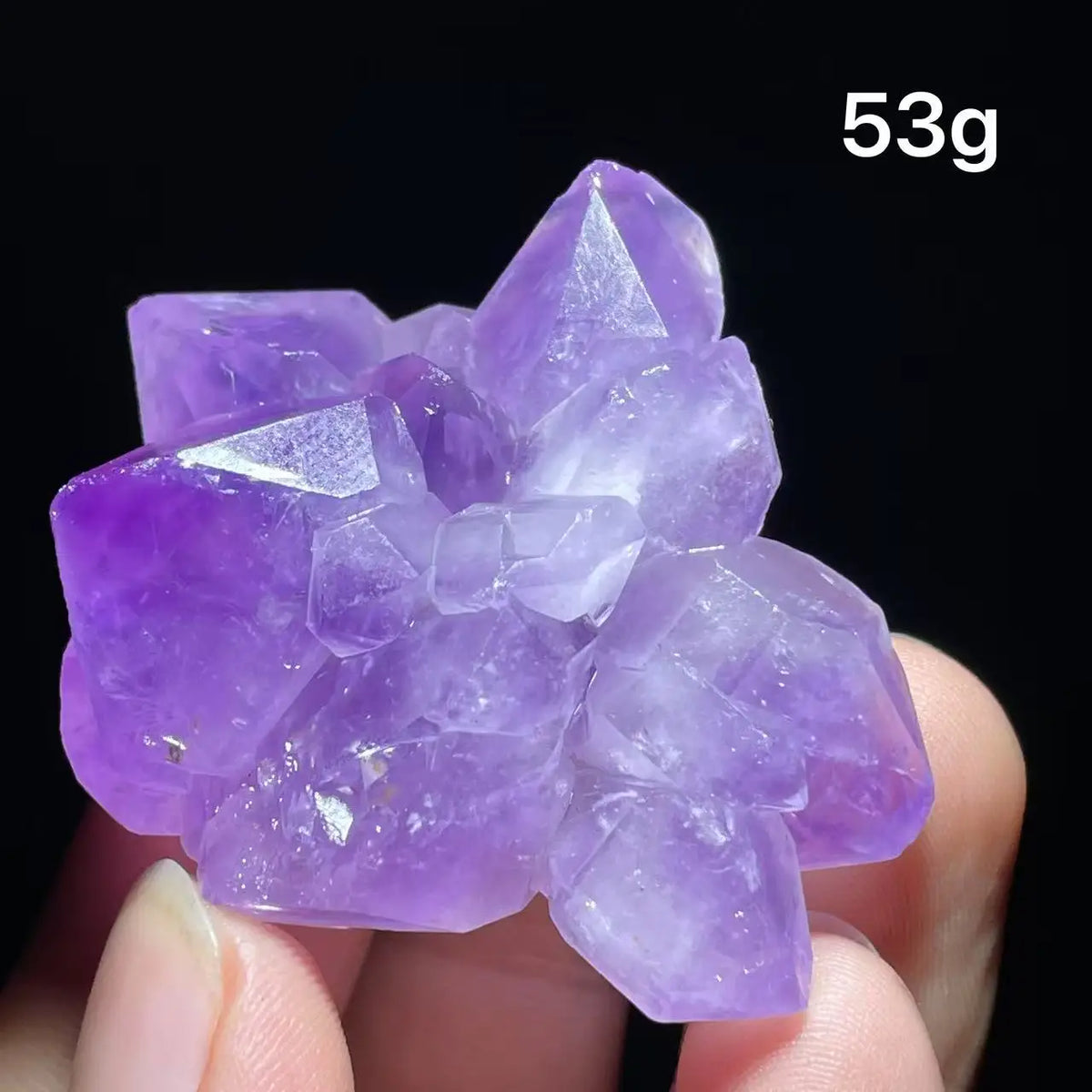 100% Natural Amethyst Flower Clusters, Raw Stones, Mineral Specimens from Madagascar