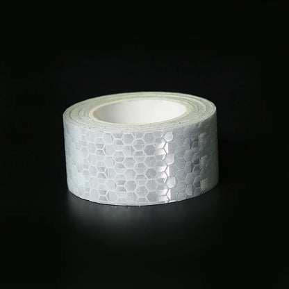 Outdoor Waterproof Reflective Warning Tape, Reflective Tape, Night-Time Stickers Suitable for Trailers, Bicycles, Clothing, Cars, and Decorative Strips