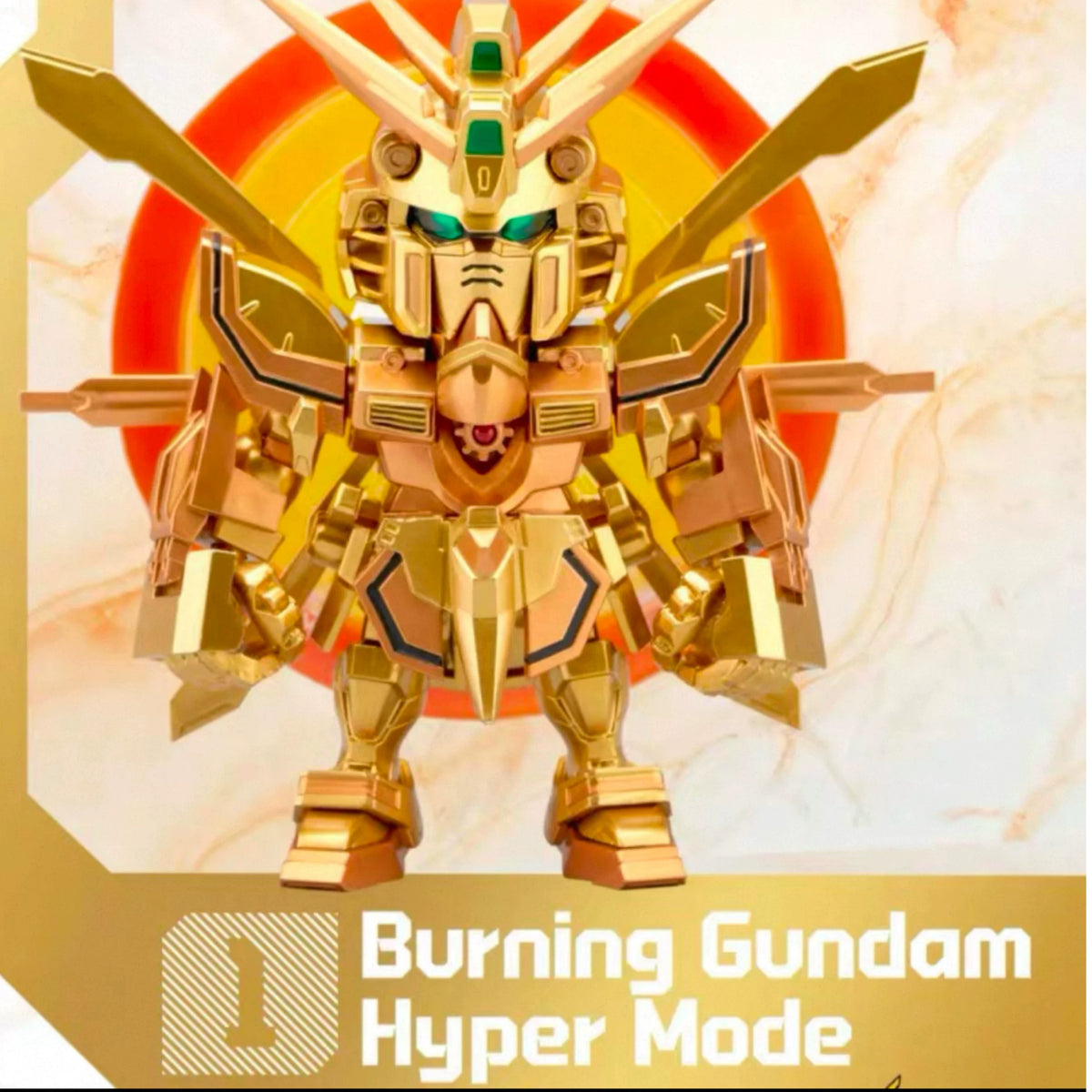 2026 Qmsv Mini Gold Team Gundam Blind Box Q Version Figure Golden Coating Hidden Style Desktop Decor Toy Gift For Gundam Fans