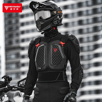 Motorcycle Jacket Men Women Motorcycle Full Body Armor Jacket Moto Turtle Motocross Racing Jacket CE Approved Protective Gear