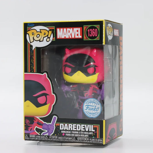 Original Funko POP Marvel Movies & TV Daredevil Bobblehead #1360 Action Figure Figurine Model Gift for Kids Collect Desk Decor