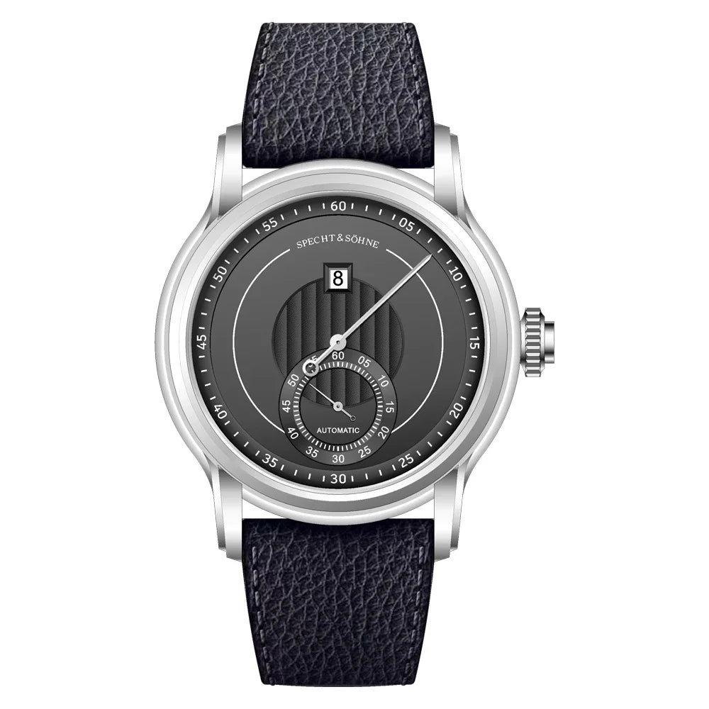 Specht & Sohne Hot Selling Men's Watch Top Brand Luxury Sports Jump Hour Automatic Mechanical Watch Stainless Steel Waterproof