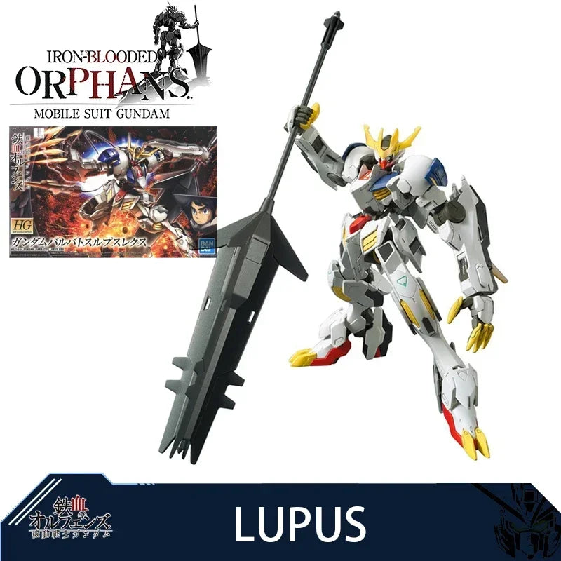 Bandai Gundam HG 1/144 IBO Barbatos Plastic Model Kit Anime Mecha Assembly Action Figure Toy Collectible Display Hobby Series