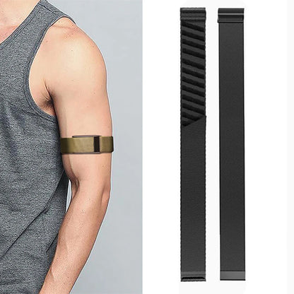 Suitable for Whoop 5.0/MG Nylon Sport Breathable Replacement Band Adjustable Arm Strap Bicep Band Arm Movement Replacement Strap
