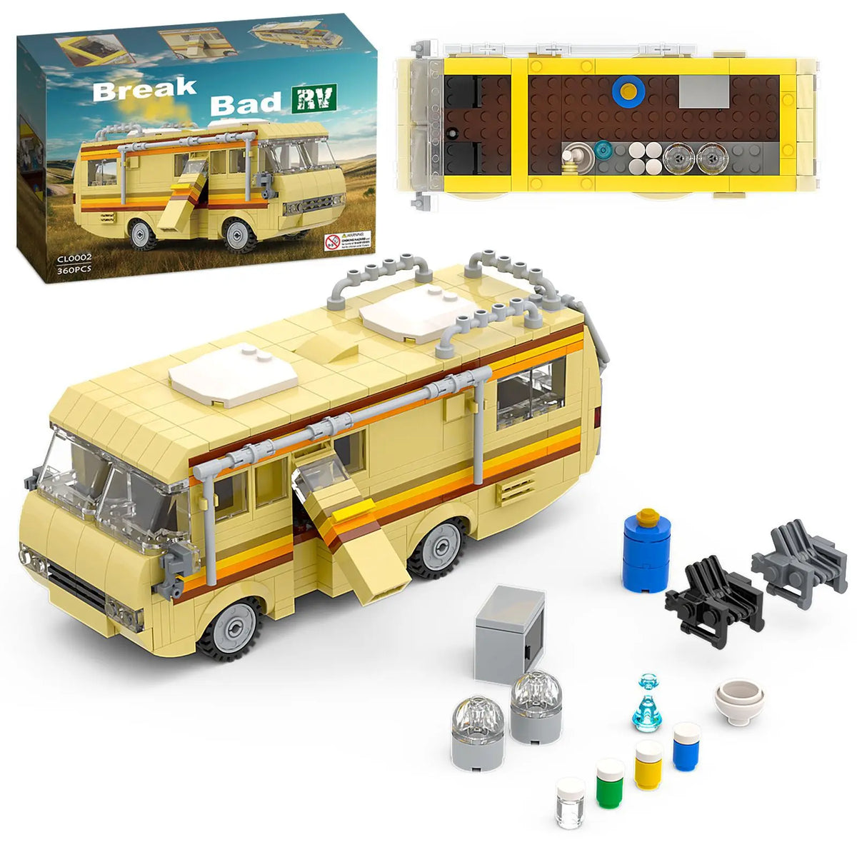MOC Moive Series New Breaking Bad Car Building Blocks Kit Vehicle Toy For Children Kid Adult Birthday Gift Dropshipping