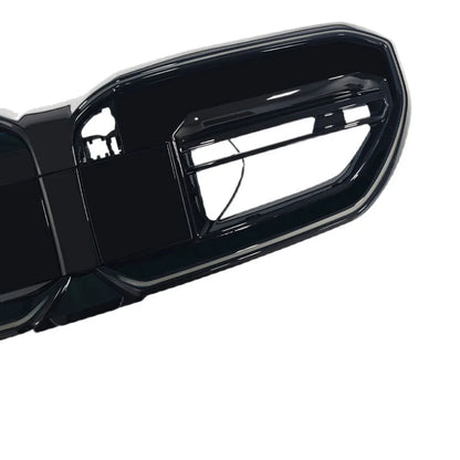 Car Front Grille with Led for BMW 5 Series G60 2024-2025 M5 Style Lower Mesh Grill Guard Protector Cover Auto Accessories Tuning