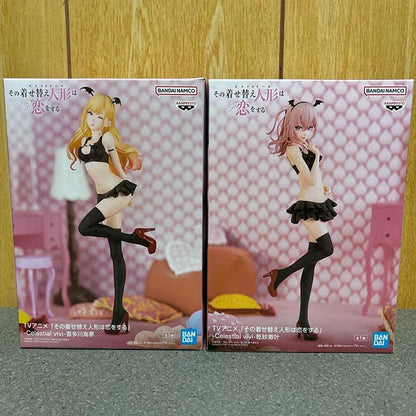 Original Bandai Anime Figure My Dress-Up Darling -Celestial vivi-Marin Kitagawa Action Figure Sajuna Inui PVC Toys Figurine