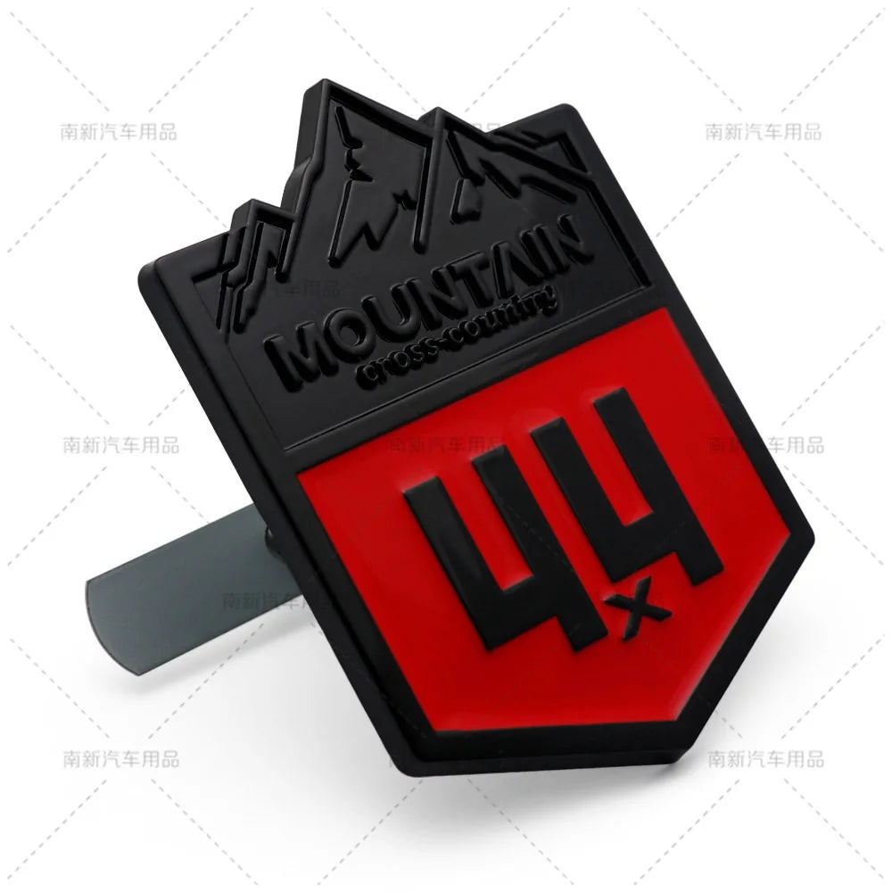 Metal 4X4 Mountain Cross Country Badge Emblem Grille Decal Car Stickers for Jeep Compass Grand Cherokee Wrangler Car Styling