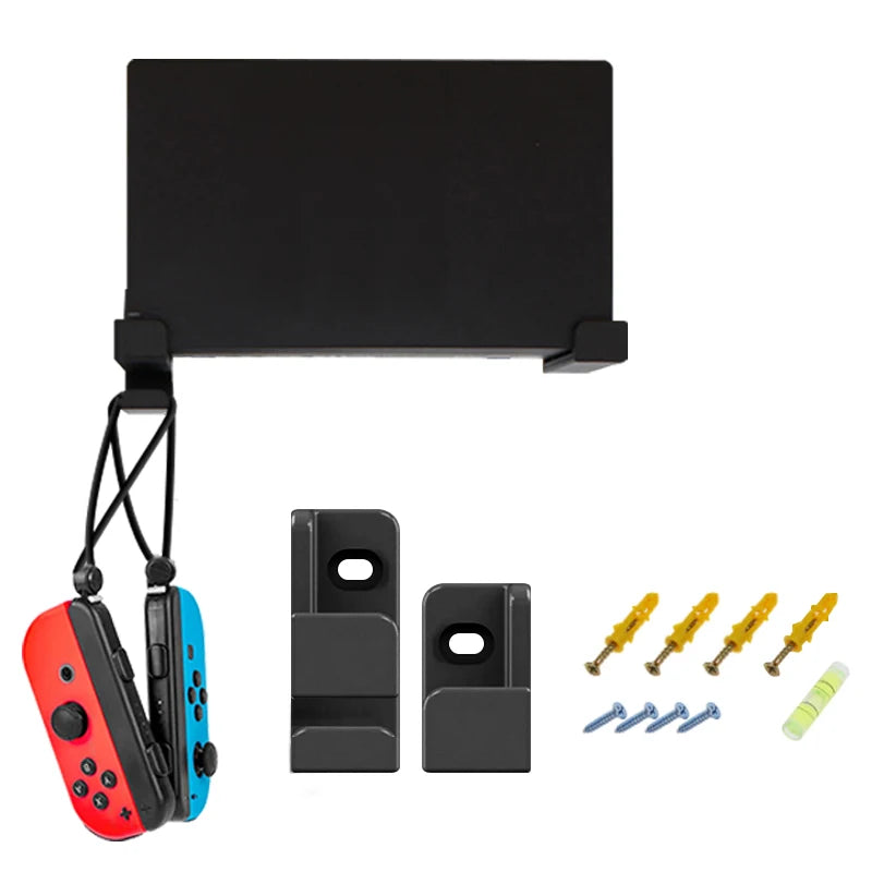 DATA FROG Wall Mount Holder for Switch/Oled/Joycon - Universal Stand Hanger for Switch TV Dock | Gaming Accessories