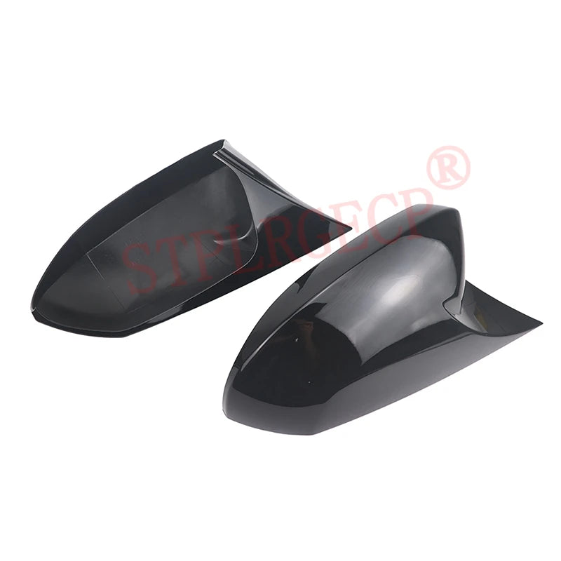 ABS 2x Mirror Cover Car Side Rearview Mirror Cap Cover Shell Sticker Black for Toyota GR Yaris RZ RC XP210 2020-2025 2026