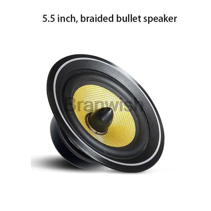 5.5 Inch Bookshelf Speaker 75-150W Passive Sound Box 2-Way HiFi Audio 4Ω Monitor Speakers For Home Theater Sound System Studio