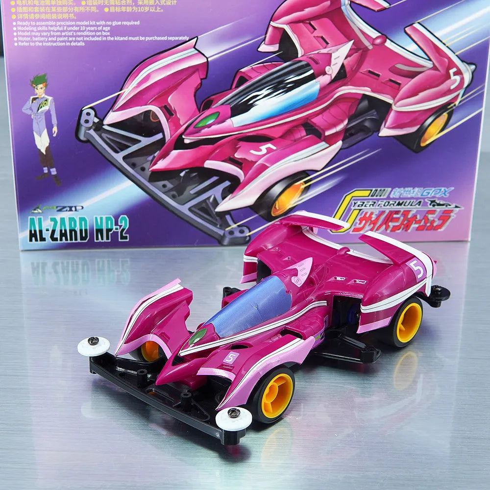 Daxing Xingda MINI 4WD Car High Intelligence Formula TZ-X Chassis Thunder God Asurada F