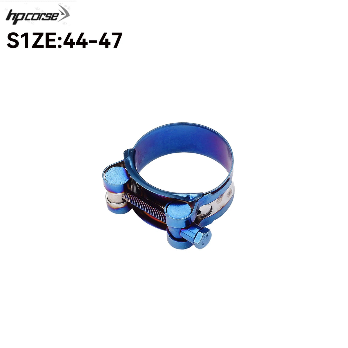 32mm - 85mm Motorcycle Exhaust Clamp Clip Stainless Steel Exhaust Pipe Clamps For Middle Exhaust Connect Fixed Seal Install