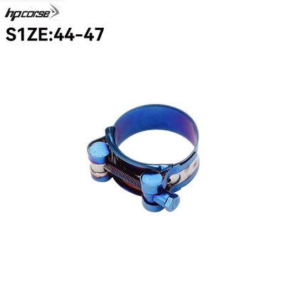 32mm - 85mm Motorcycle Exhaust Clamp Clip Stainless Steel Exhaust Pipe Clamps For Middle Exhaust Connect Fixed Seal Install