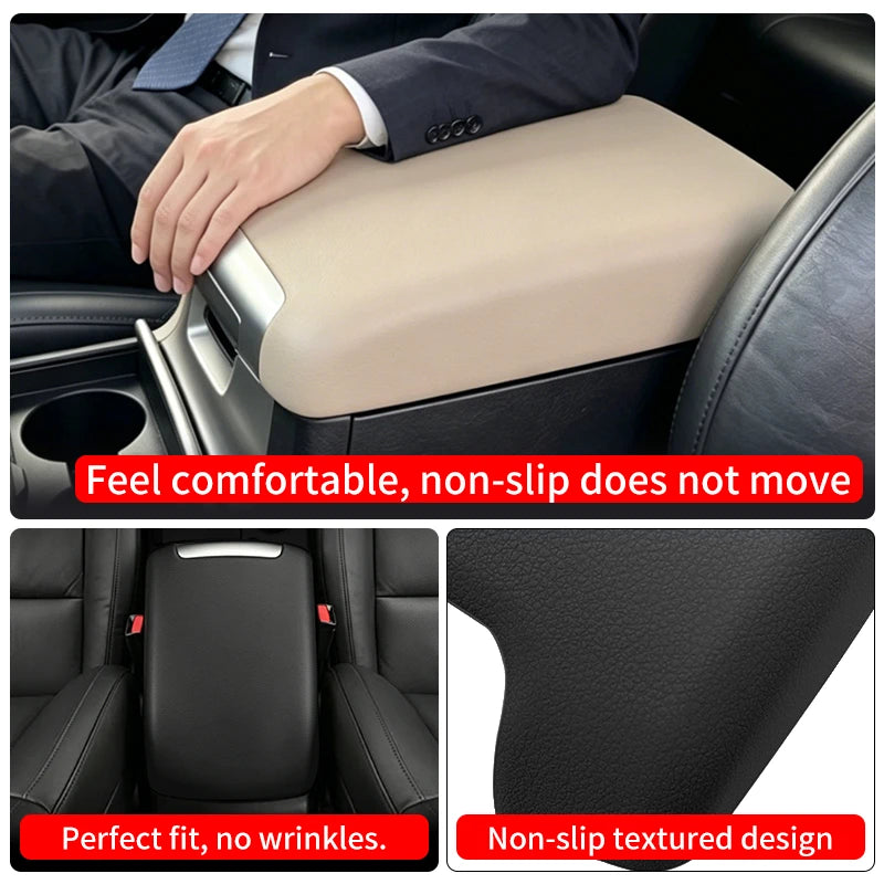 For 2008-2021 Toyota Land Cruiser LC200 200 Armrest Box Cover Dustproof Scratch Resistant Protection Car Interior Accessories
