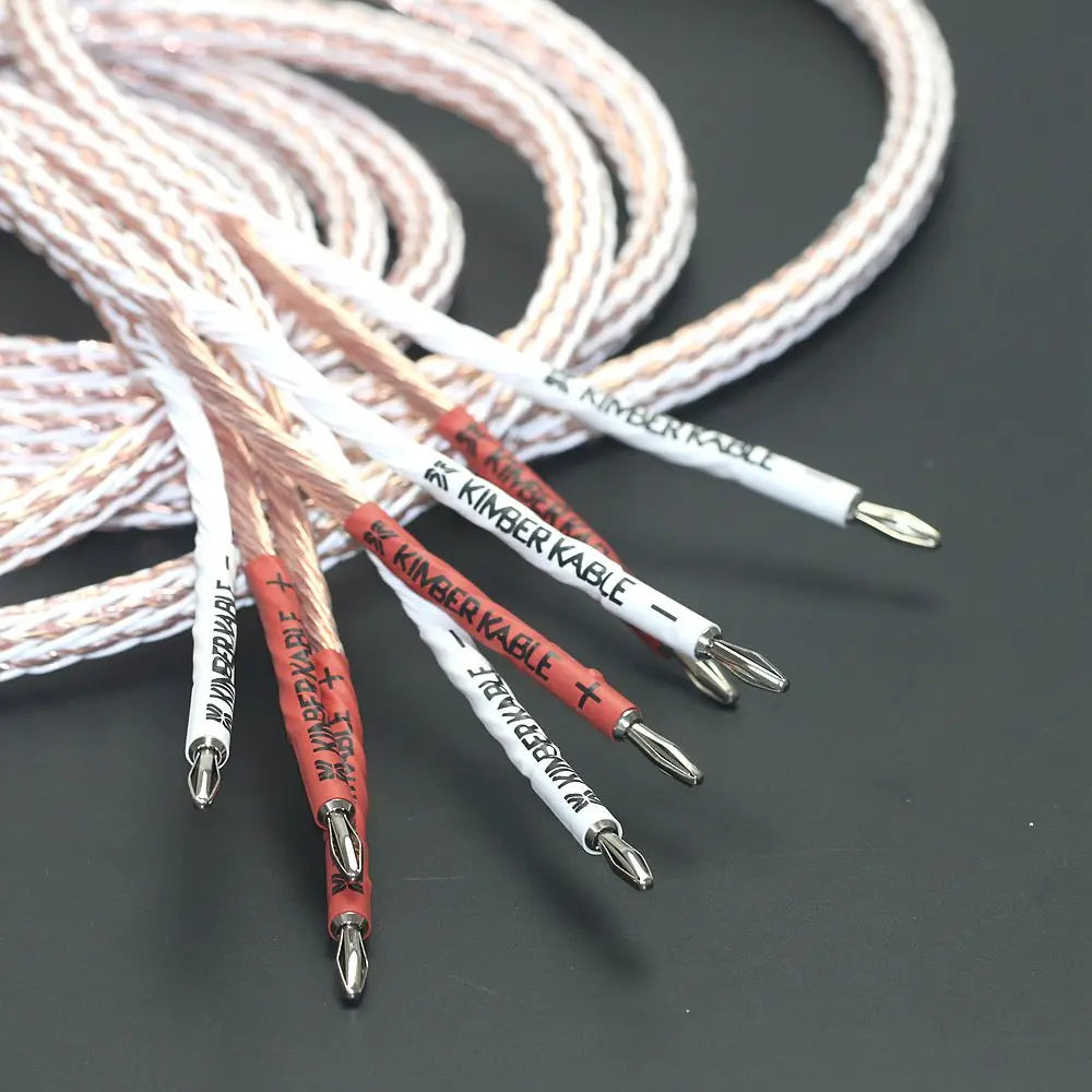  HiFi Speaker Cable 12TC Audiophile Grade Pure Copper Audio Wire For Home Theater Amplifier Speaker