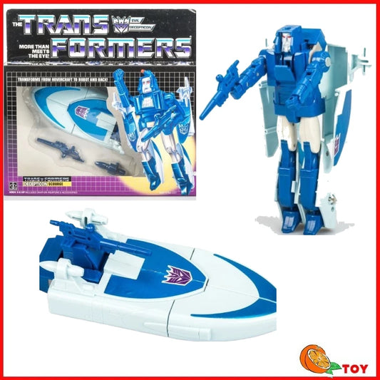 In Stock Transformers Toys US Version G1 84-86 KO Scourge Model Robot Collection Action Figure Toy Gift Hobby