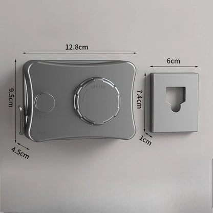 1pcs Retractable Clothesline Double Line Retractable Wall Mounted Washing Clothes Hanger Laundry Balcony Invisible Drying Lines