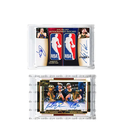 DIY Custom NBA Basketball Autograph Refractor Jersey Patch Cards Stephen Curry LeBron James Kevin Durant Fan Collectible Gift