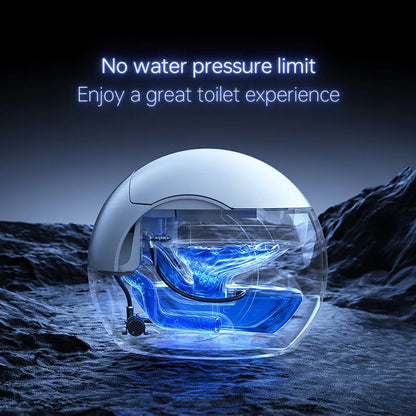 Modern Egg Smart Toilet Intelligent Bidet Luxury One-Piece Electric Water Closet LED Automatic Flush Heated Seat for Hotel Home