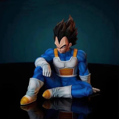 Dragon Ball Saiyan Sitting Vegeta Proud Anime Figure Wholesale Statue Model Ornament