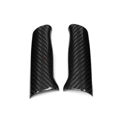 Real Carbon Car Gear Shift Handbrake Knob Trim Car Accessories For Mazda MX-5 Miata ND RF Fiat Abarth 124 Spider 2016-2024