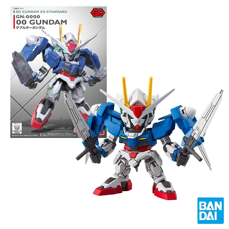 Bandai GUNDAM Action Figure SDEX Series Model Kit RX-78-2 Aile Strike Exia 00 Gundam Unicorn Astray Red Frame Barbatos Model