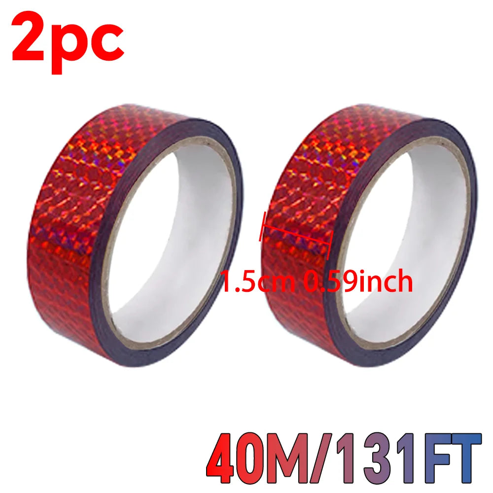 Holographic Laser Tape, Self-Adhesive Glittery Decorative Tape, Party Gift Packaging, DIY Hot Stamping Gold and Silver Stickers