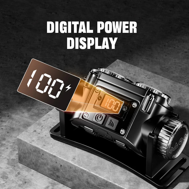 WARSUN Powerful Led Headlamp Headlight Zoom Head Lamp Flashlight USB Rechargeable Fishing Lantern Head Torch