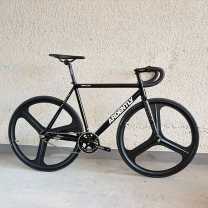 Ardently LITE Fixed Gear Bike 700C 6069 Aluminum Frame Single Speed Fixie Track Full Bicycle with Industry Bearing Hubs