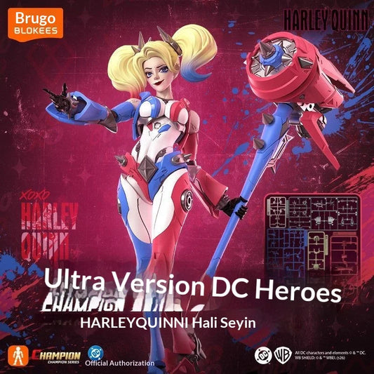 Blokees DC Heroes Harley Quinn Nightwing Batman Beyond Champion Class Blocks Figure Batman Toy Collectible Desktop Display Gifts