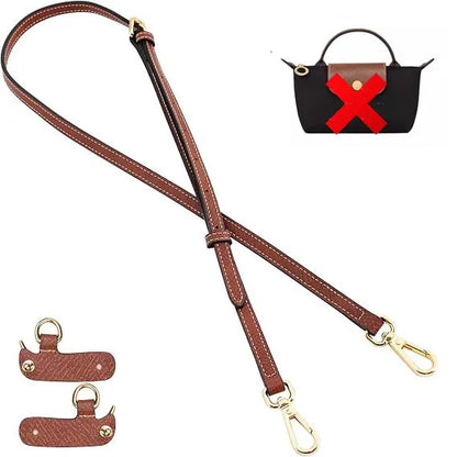 Mini Bags Leather Shoulder Strap Kit Fit For Longchamp Mini Pouch Adjustable Crossbody Small Bag Accessories