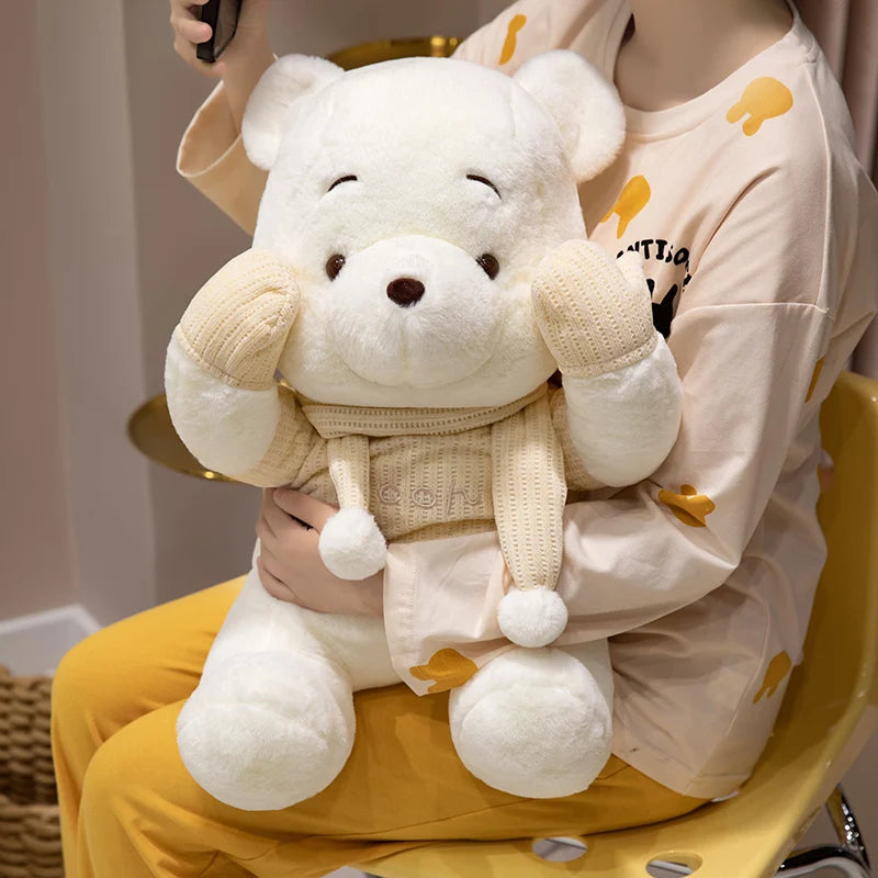 Winnie The Pooh Plush Doll Kawaii Bear Toys Lovely  Bear Room Decor Stuffed Doll Animal Sofa Cushion Exquisit Gift For Girl