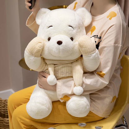 Winnie The Pooh Plush Doll Kawaii Bear Toys Lovely  Bear Room Decor Stuffed Doll Animal Sofa Cushion Exquisit Gift For Girl