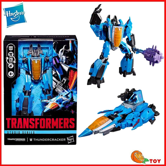 In stock Hasbro Transformers  Studio SeriesSSGE Thundercracker Model Robot Collection Action Figures Toys Gifts Hobby