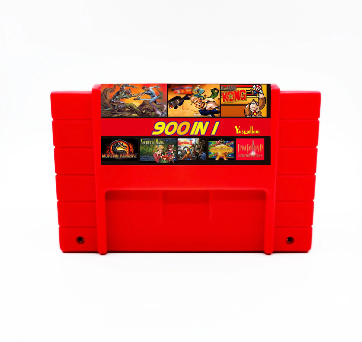 SUMMER FLASH SNES 900 in 1 Pro Game Cartrige for SNES NTSC Edition 16 Bit Video Game Console Cartridge