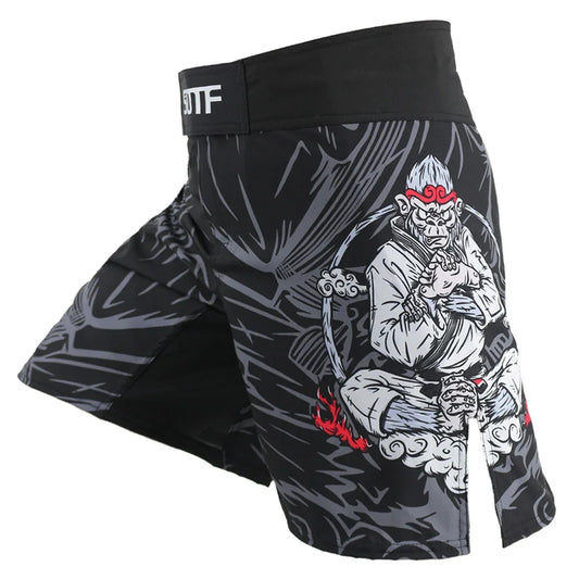 MMA Jujitsu Fight Grappling Men's Boxing Pants kickboxing MMA shorts Short Tiger Muay Thai boxing shorts sanda cheap boxing