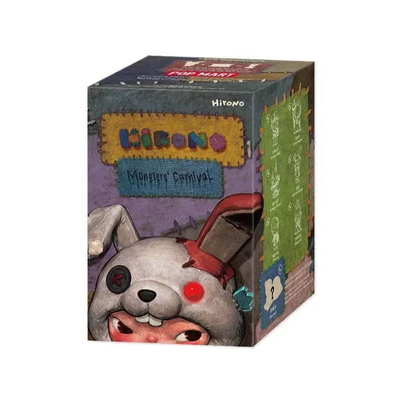POP MART Hirono Monster Is Carnival Series - Mystery Box Toys Doll Cute Anime Figure Blind Box Guess Bag Desktop Ornaments Gift